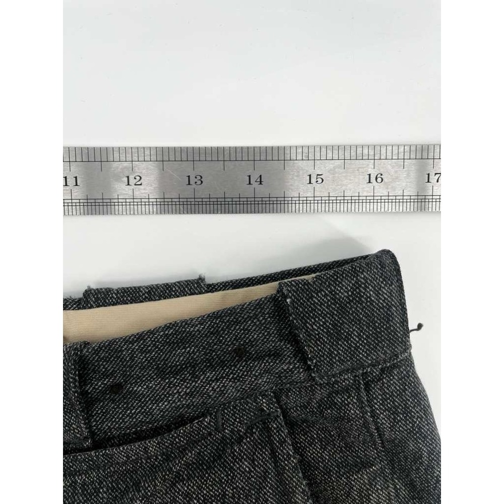 Vintage Polo Ralph Lauren Modern GI Pants Twill Weave Gray Rib Cotton Size 32x32 - Picture 14 of 15